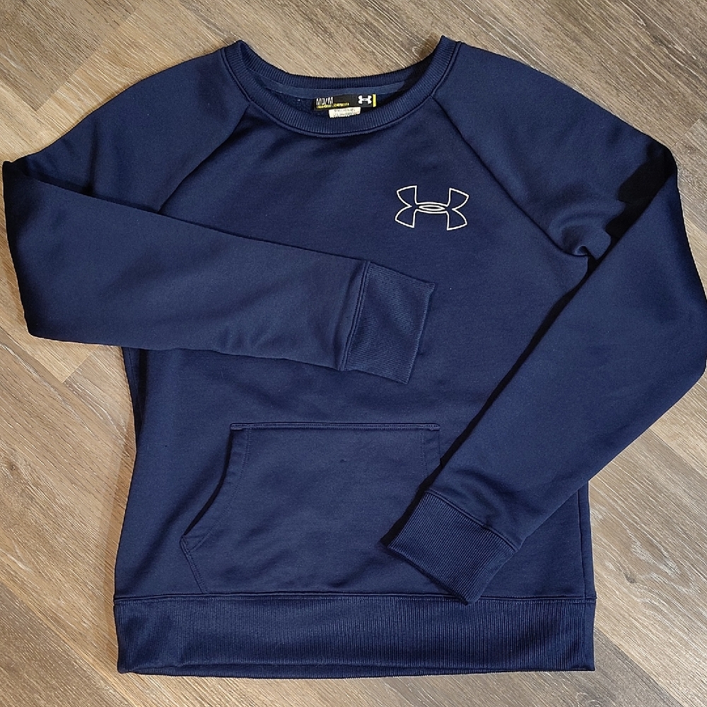 Under Armour Men's Dark Blue Crewneck Sweater